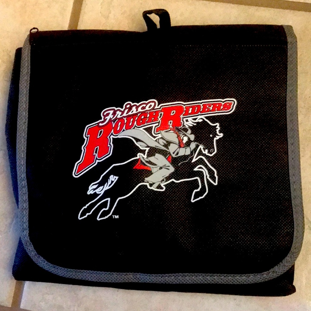Backpack with Rough Riders emblem